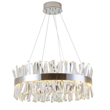 Crystal Circle Chandelier